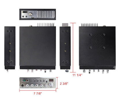 ANYTONE 10 METER RADIO WITH AM/FM/SSB/WEATHER 10 METER RADIO FACTORY REPAIR WARRANTY ONLY (ARESII)