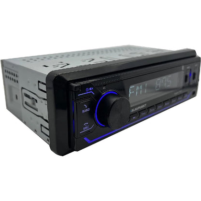 BLAUPUNKT SINGLE DIN DETACHABLE FACE MECHLESS AM/FM W/BT & DUAL USB 1 RCA (ASPEN140)