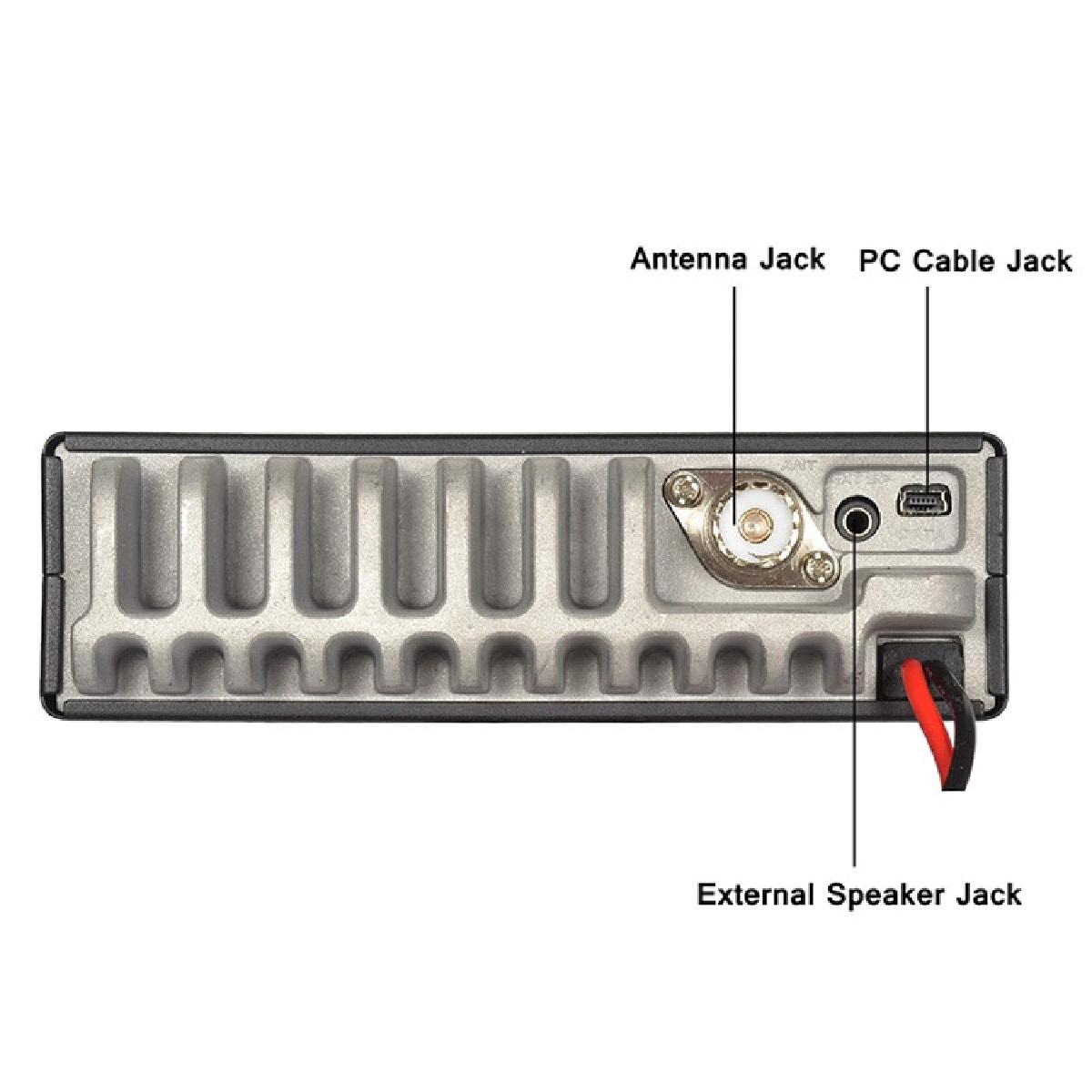 ANYTONE 10 METER RADIO WITH AM/FM/SSB 60 WATTS (AT-6666)