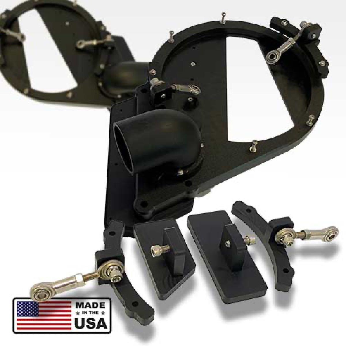 AMERICAN HARD BAG PORTED LEFT SIDE 10" SUBWOOFER MOUNTING KIT FOR SADDLEBAGS 2014 THROUGH CURRENT YEAR (BA10P-L)