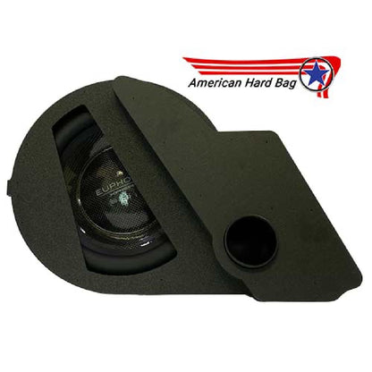 AMERICAN HARD BAG PORTED LEFT SIDE 10" SUBWOOFER MOUNTING KIT FOR SADDLEBAGS 2014 THROUGH CURRENT YEAR (BA10P-L)