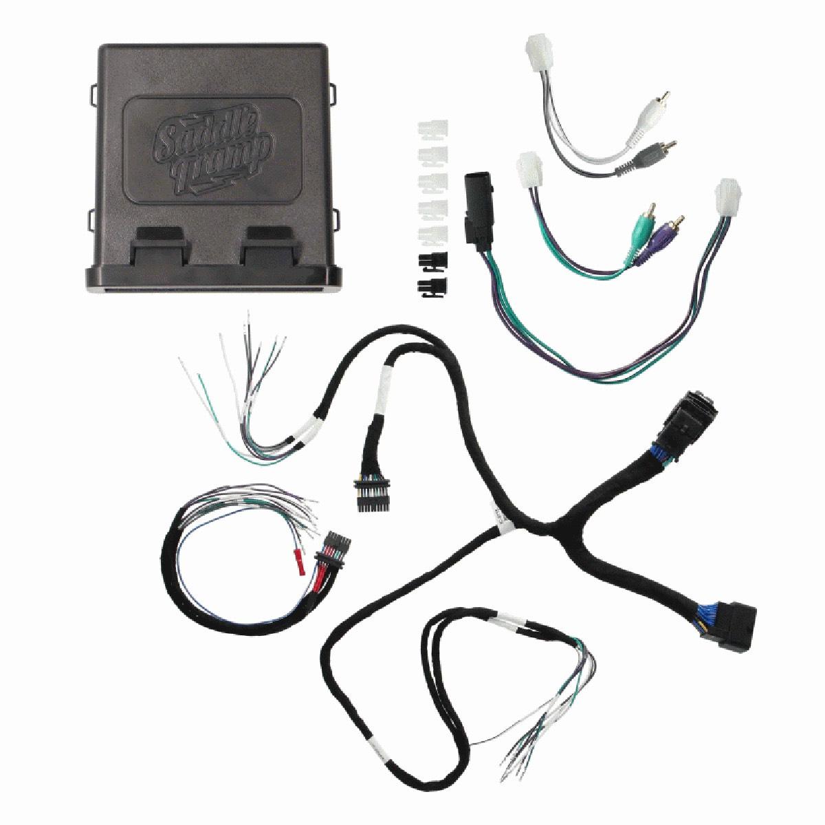 METRA HARLEY 6 CH OUTPUT DSP WITH REFLASH INTERFACE FOR 14-22 (BC-DSPL-HD2)