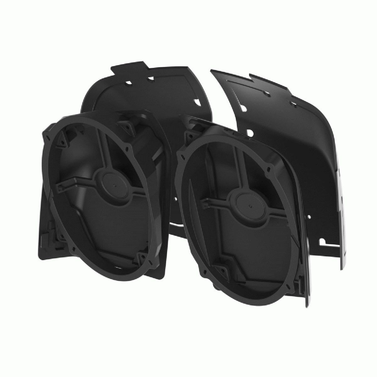 SADDLE TRAMP HARLEY DAVIDSON 6X9 CUT-IN SADDLE BAG KIT (BC-HDC69-2)