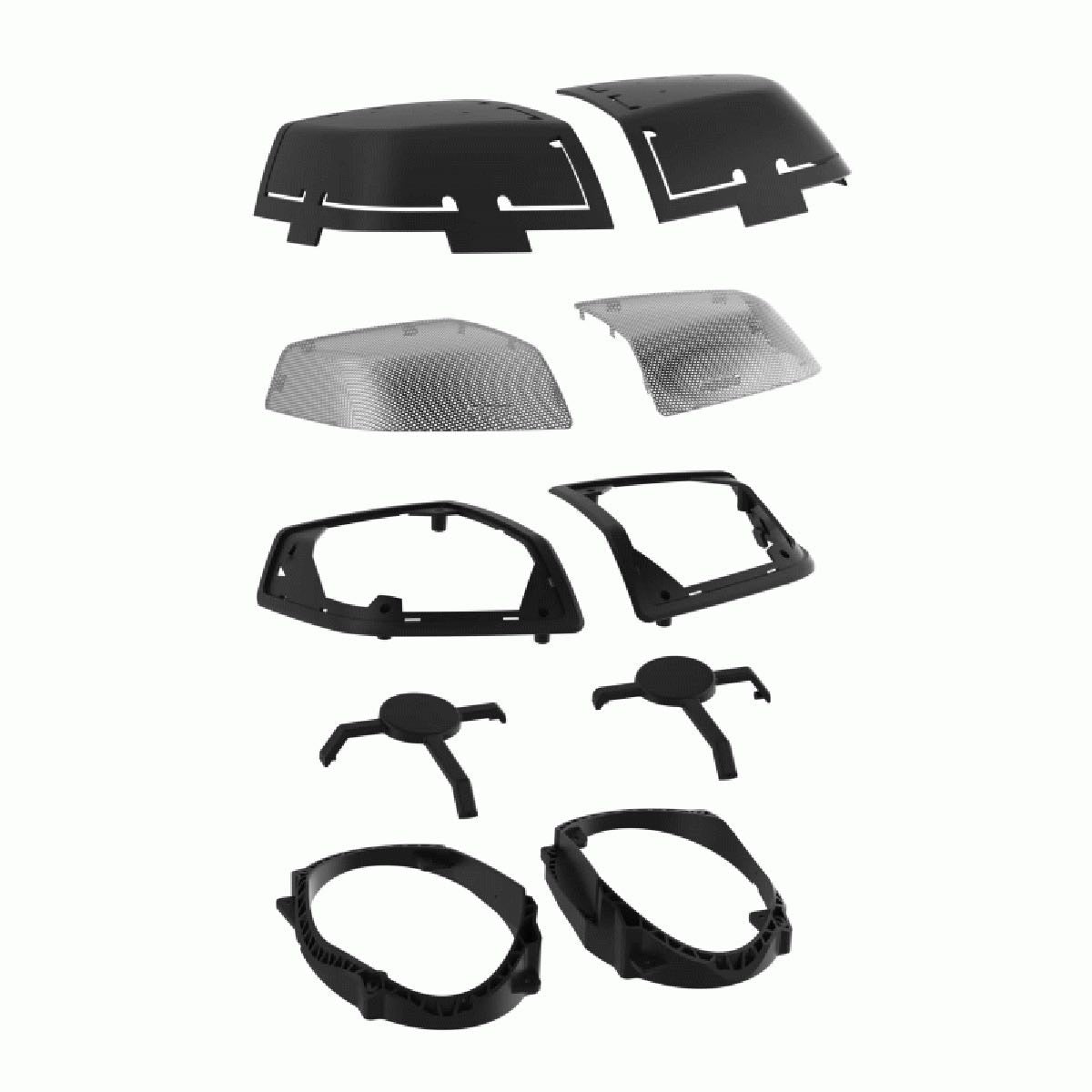 SADDLE TRAMP HARLEY DAVIDSON 6X9 CUT-IN SADDLE BAG KIT (BC-HDC69-2)