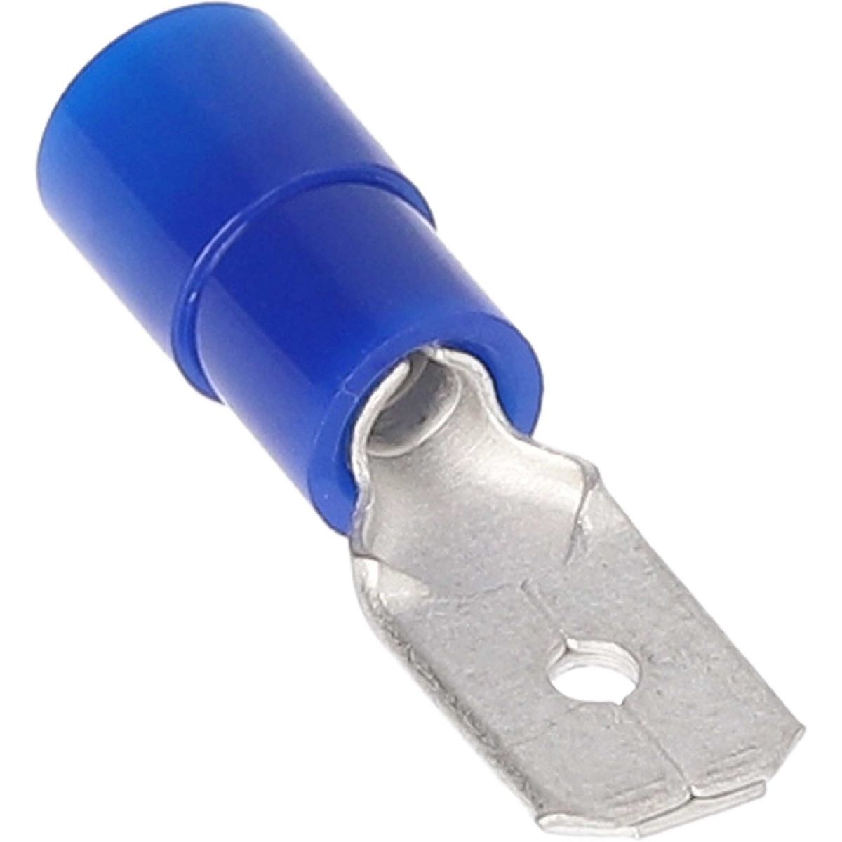 DB LINK 16-14 GAUGE BLUE NYLON MALE QUICK DISCONNECT 100 PER PACK (BIQDM250N) - image 1