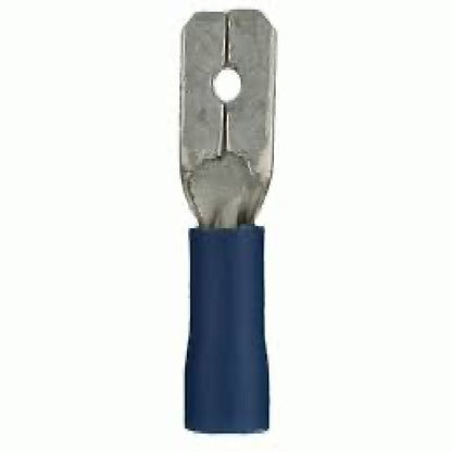 METRA UNINSULATED BLUE MALE CONNECTOR (BNMD250)