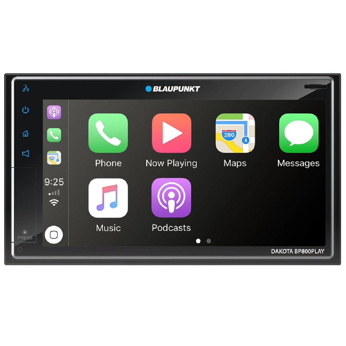 BLAUPUNKT 7" DOUBLE DIN MECHLESS TOUCHSCREEN W/CARPLAY & ANDROID AUTO (BP800PLAY)