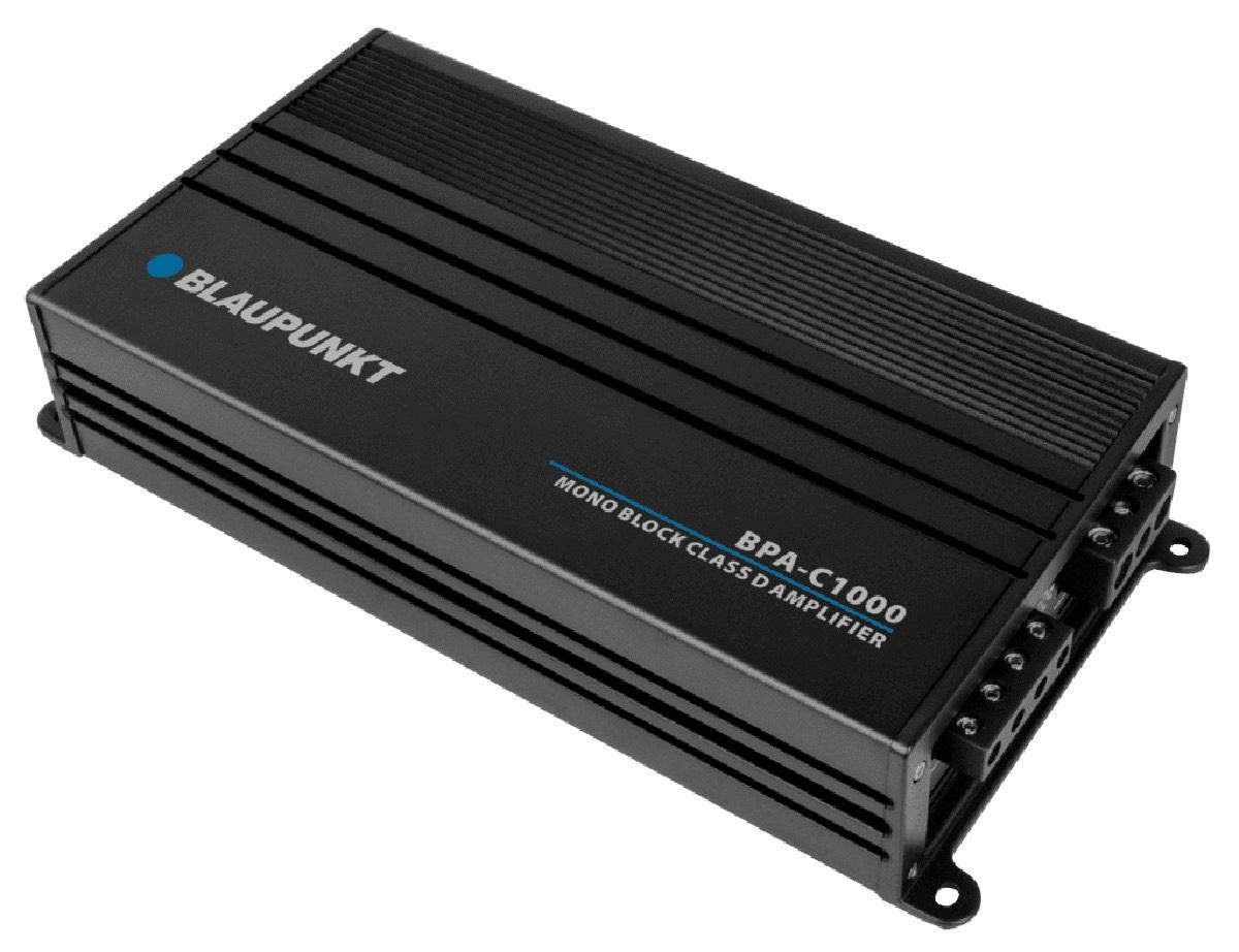 BLAUPUNKT 1000 WATT MONO BLOCK D-CLASS POWER AMPLIFIER (BPA-C1000)
