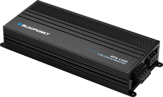 BLAUPUNKT 2600 WATT 4 CHANNEL AB-CLASS POWER AMPLIFIER (BPA-C400)
