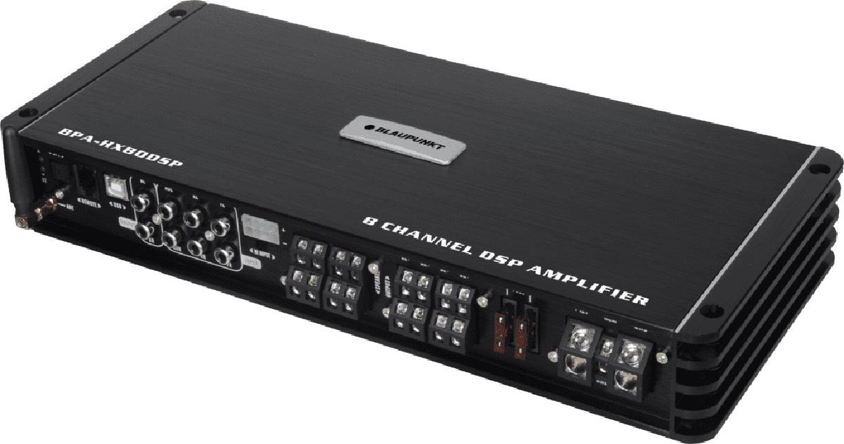 BLAUPUNKT 780 WATT 8 CHANNEL AD-CLASS SMART POWER AMPLIFIER & DSP (BPA-HX80DSP)