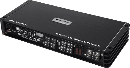 BLAUPUNKT 780 WATT 8 CHANNEL AD-CLASS SMART POWER AMPLIFIER & DSP (BPA-HX80DSP)