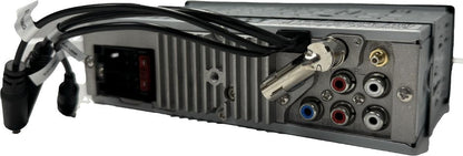 BLAUPUNKT SINGLE DIN MECHLESS RETRO RADIO 4V 3 PAIR RCA USB SD BT (BREMEN SQR46DAB)