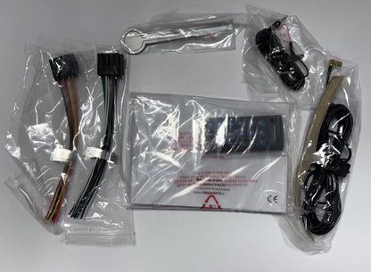 BLAUPUNKT SINGLE DIN MECHLESS RETRO RADIO 4V 3 PAIR RCA USB SD BT (BREMEN SQR46DAB)