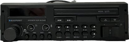 BLAUPUNKT SINGLE DIN MECHLESS RETRO RADIO 4V 3 PAIR RCA USB SD BT (BREMEN SQR46DAB)