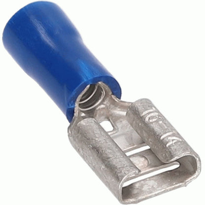 INSTALL BAY VINYL FEMALE DISCONNECT 16-14 GAUGE 0.25 100 PACK (BVFD250)