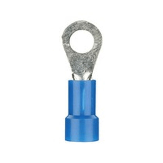 INSTALL BAY VINYL RING TERMINAL 16-14 GAUGE #8 100 PACK (BVRT8)
