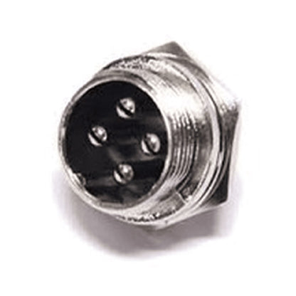 WORKMAN 4 CONDUCTOR CHASSIS MOUNT MIC CONNECTOR (C4P)