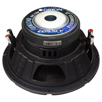 Orion Cobalt 12″ Woofer, 400W RMS/1600W Max, Dual 4 Ohm Voice Coil
