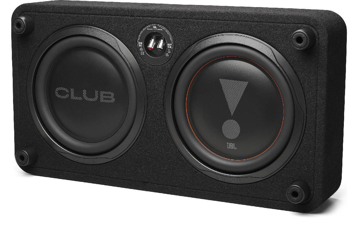 JBL DUAL 10" SEALED DOWNFIRE ENCLOSURE WITH 10" PASSIVE RADIATOR 1000 WATTS (CLUB1000SSL)