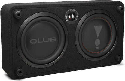 JBL DUAL 10" SEALED DOWNFIRE ENCLOSURE WITH 10" PASSIVE RADIATOR 1000 WATTS (CLUB1000SSL)