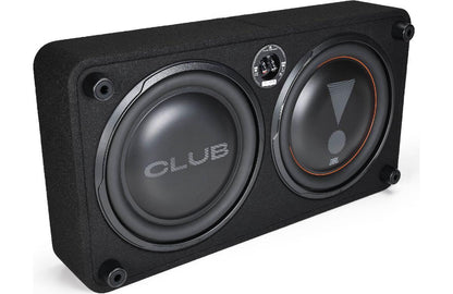 JBL DUAL 12" SEALED LOADED DOWNFIRE ENCLOSURE WITH 12" PASSIVE RADIATOR 1200 WATTS (CLUB1200SSL)