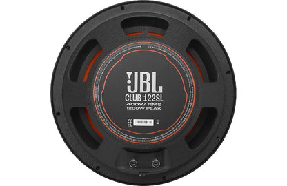 JBL 12" SHALLOW MOUNT 1200 WATT SUBWOOFER WITH 2 OR 4 OHM SMART SWITCH (JBLSUBCB122SL)