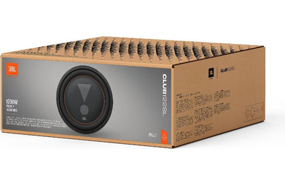 JBL 12" SHALLOW MOUNT 1200 WATT SUBWOOFER WITH 2 OR 4 OHM SMART SWITCH (JBLSUBCB122SL)