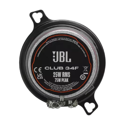 JBL 3.5" 2 WAY COAXIAL SPEAKERS NO GRILL (CLUB34F)