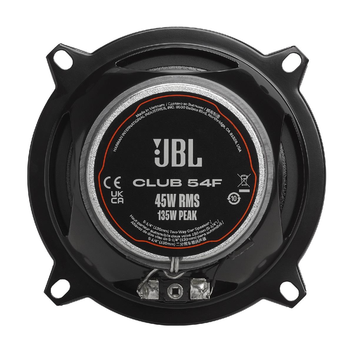 JBL 5 1/4" 2 WAY COAXIAL SPEAKERS NO GRILL (CLUB54F)