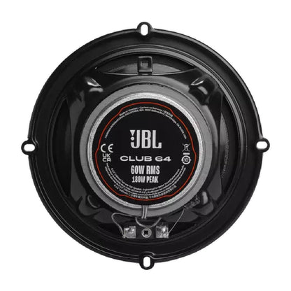 JBL 6.5" 180 WATT 2-WAY SPEAKERS WITH GRILL (CLUB64)