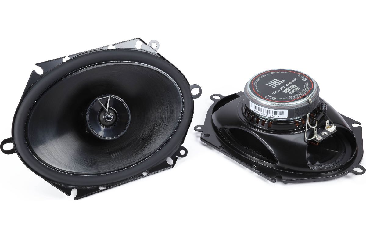 JBL 6" X 8" 180 WATT 2 WAY COAXIAL SPEAKERS NO GRILL (CLUB864F)
