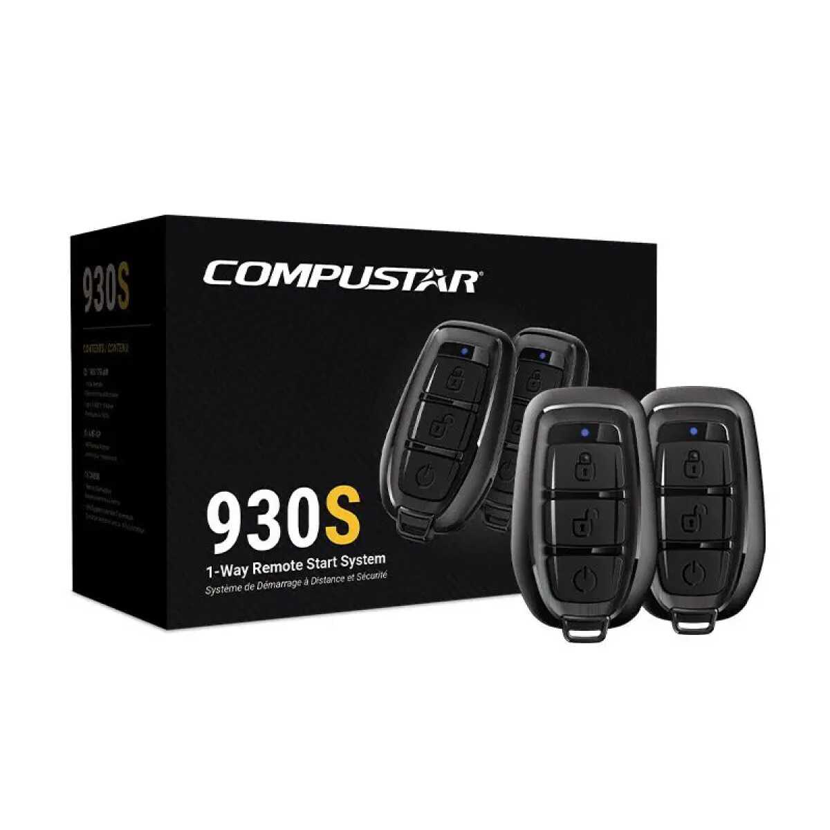 COMPUSTAR 4 BUTTON 1 WAY REMOTE START 1500' (CS930-S)