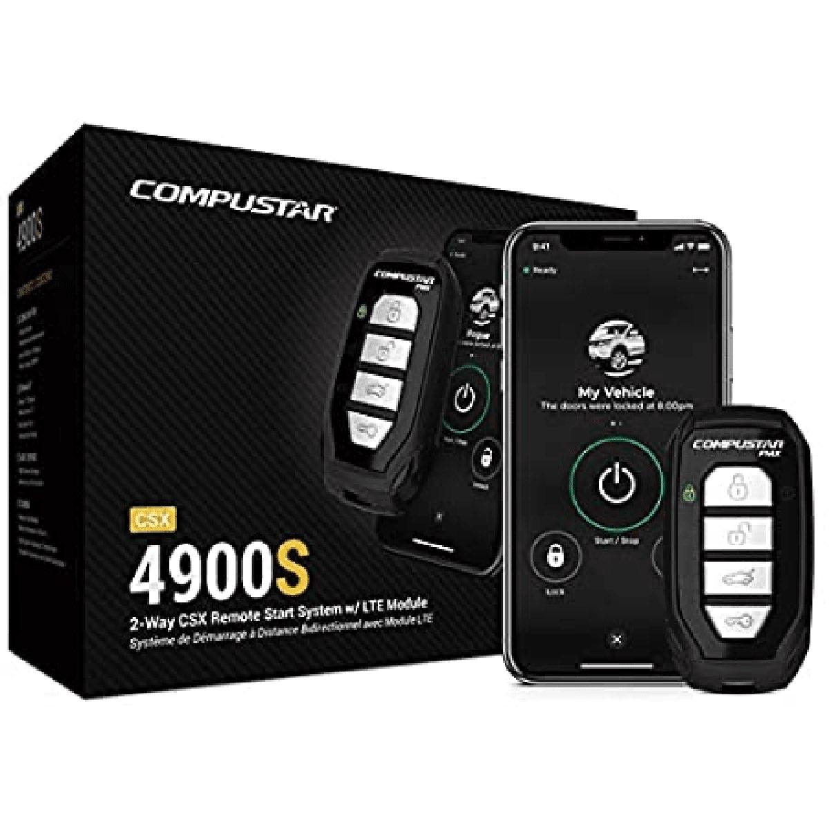 COMPUSTAR 2 WAY ALARM & REMOTE START W/DRONE (CSX 4900S)