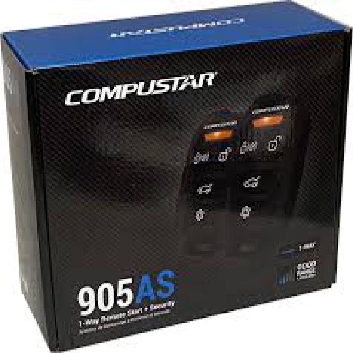 COMPUSTAR ALARM & STARTER 1 WAY (CS 905 AS)