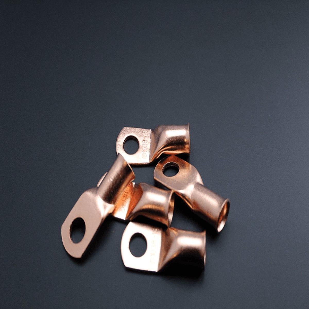 INSTALL BAY UNINSULATED RING TERMINALS 0 GAUGE 3/8" 5 PACK (CUR1038)
