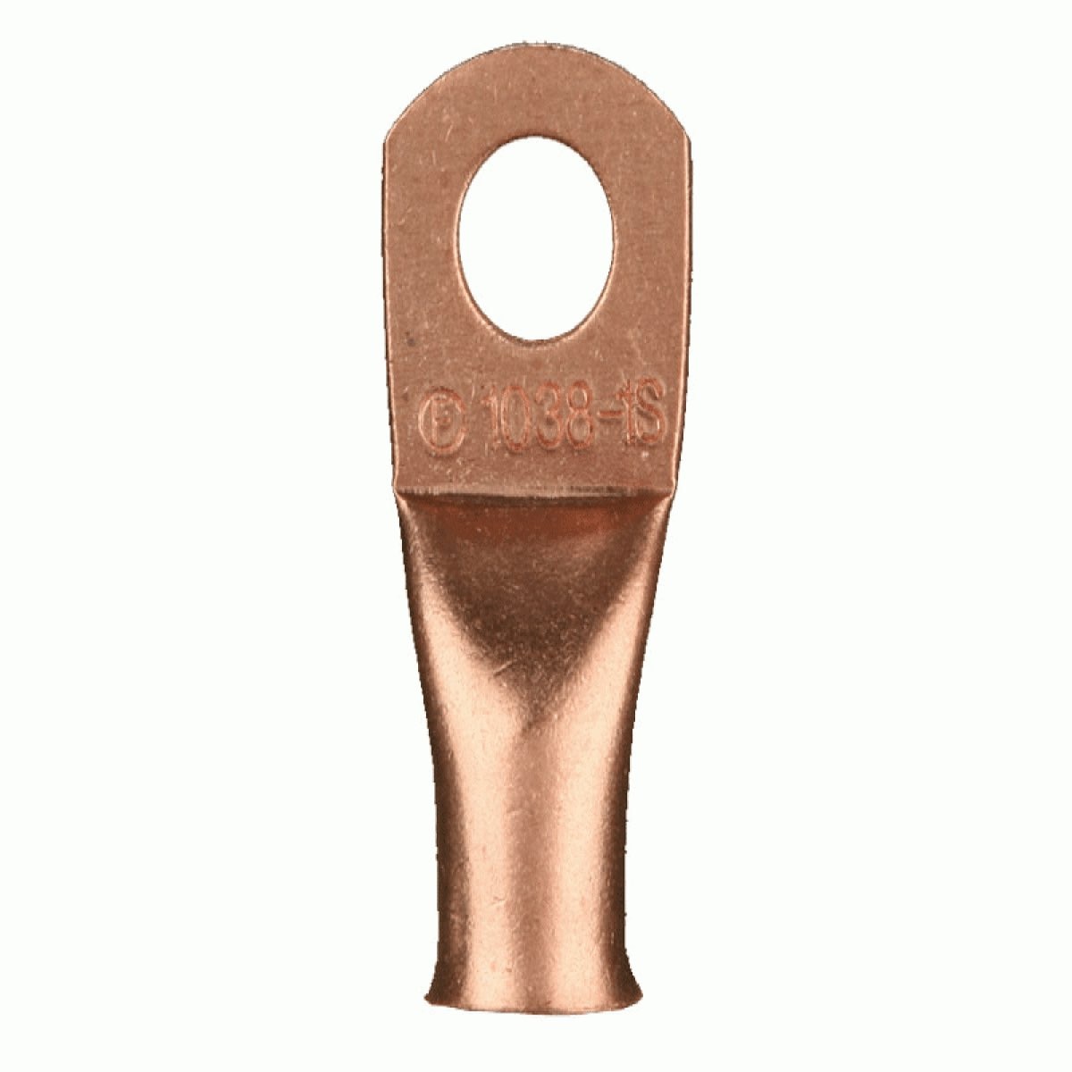 INSTALL BAY UNINSULATED RING TERMINALS 4 GAUGE 5/16" 20 PACK (CUR4516)