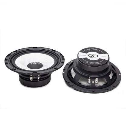 DD AUDIO 6.5" COMPONENT SET, DT25 TWEETERS, 70W-245W (D-C6.5B)