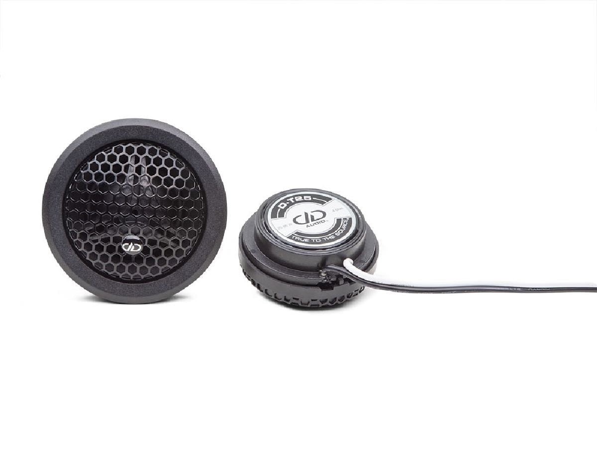 DD AUDIO 6.5" COMPONENT SET, DT25 TWEETERS, 70W-245W (D-C6.5B)