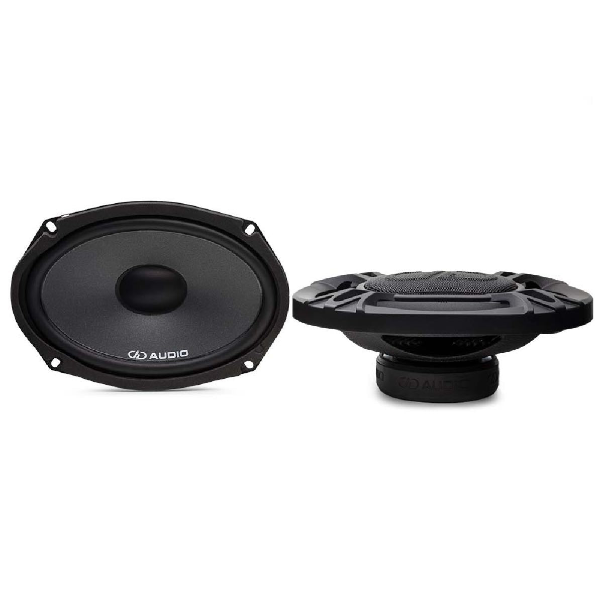 DD AUDIO 6X9" COMPONENT SET, T2B TWEETERS, 50W-150W (D-C6X9A)