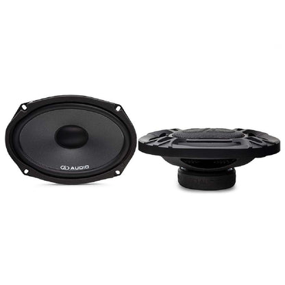 DD AUDIO 6X9" COMPONENT SET, T2B TWEETERS, 50W-150W (D-C6X9A)