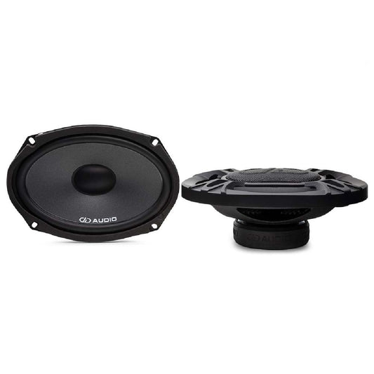 DD AUDIO 6X9" COMPONENT SET, T2B TWEETERS, 50W-150W (D-C6X9A)