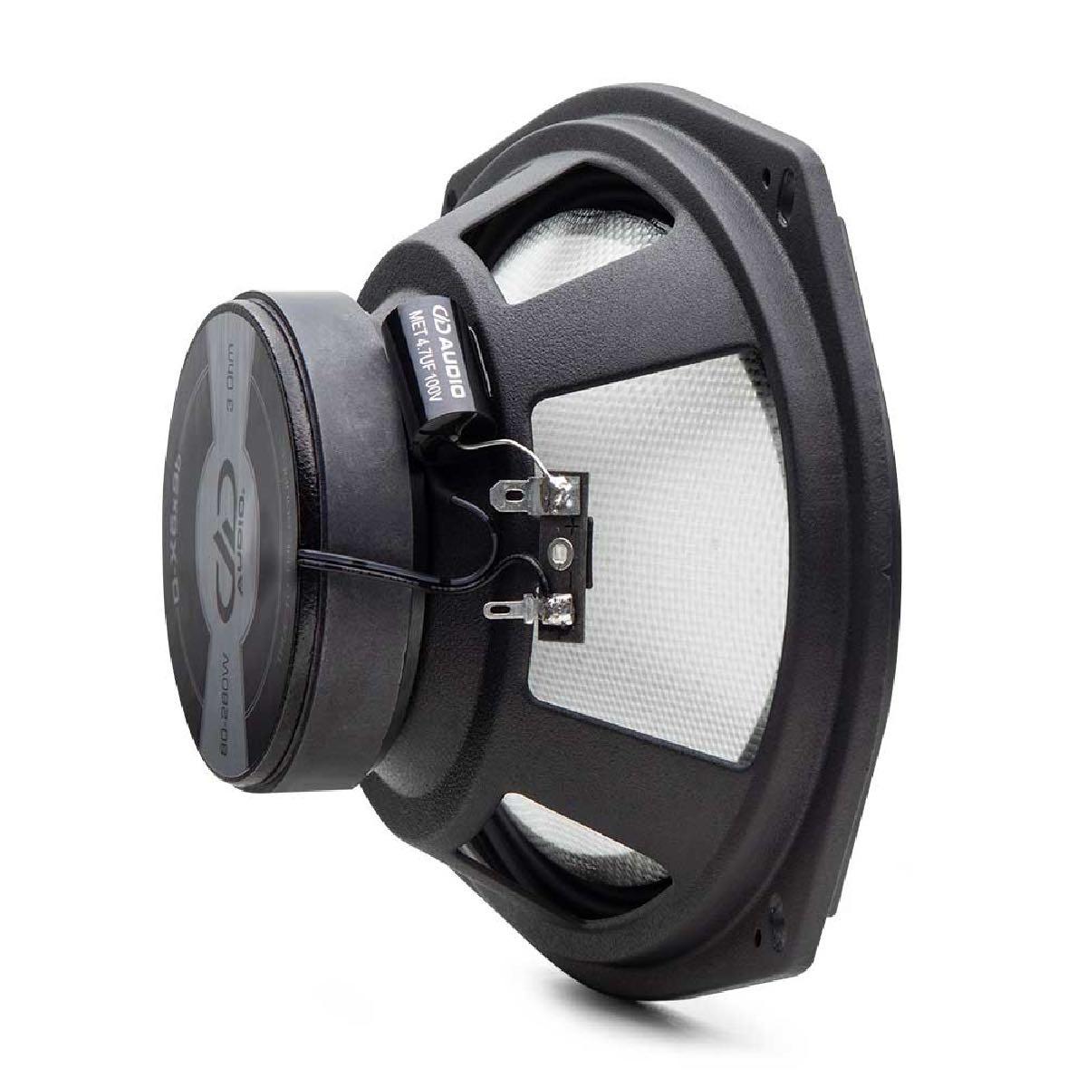 DD AUDIO 6X9" COAX, 80W-280W (D-X6X9B)