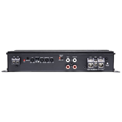 DD AUDIO 1 X 1100W @ 1 OHM, 12" X 4" X 2" (D1100)
