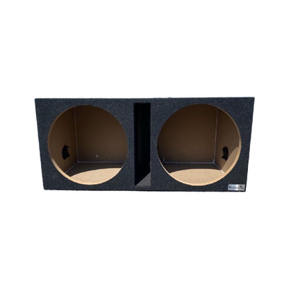 KING BOXES 12" DUAL VENTED BOX SHARED CHAMBER (D12V)