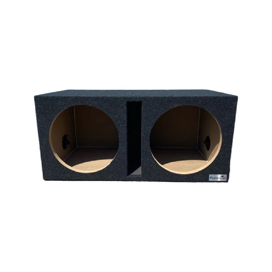 KING BOXES 15" DUAL VENTED BOX SHARED CHAMBER (D15V)