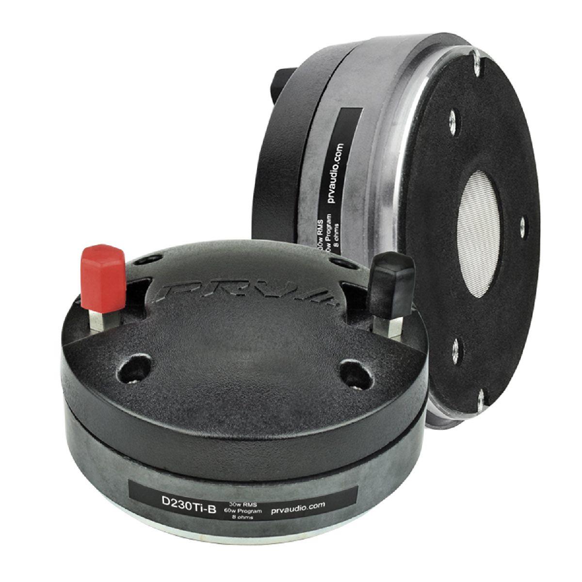 PRV AUDIO - 1" EXIT COMP. DRIVER - 60W PROGRAM POWER - 1.4" VC - BOLT ON (D230TI-B)
