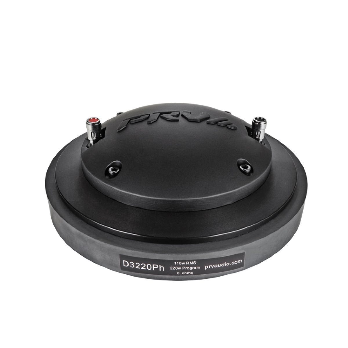 PRV AUDIO - 2" EXIT PHENOLIC COMP. DRIVER - 220W PROGRAM POWER - 3" VC (D3220PH)