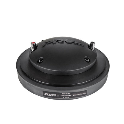 PRV AUDIO - 2" EXIT PHENOLIC COMP. DRIVER - 220W PROGRAM POWER - 3" VC (D3220PH)