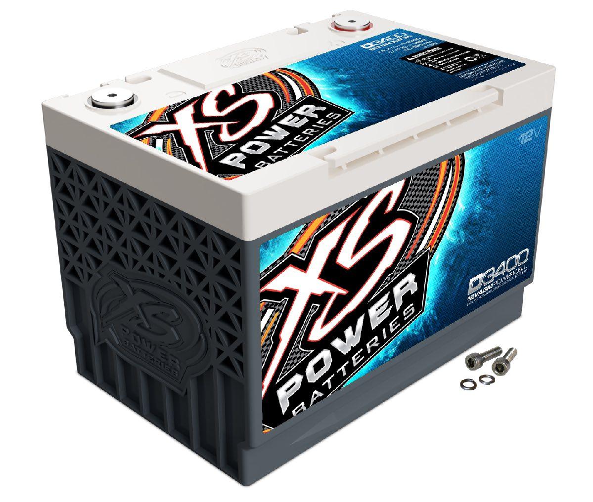 XS POWER AGM 12 VOLT 80 AH GROUP 34 BATTERY (D3400)