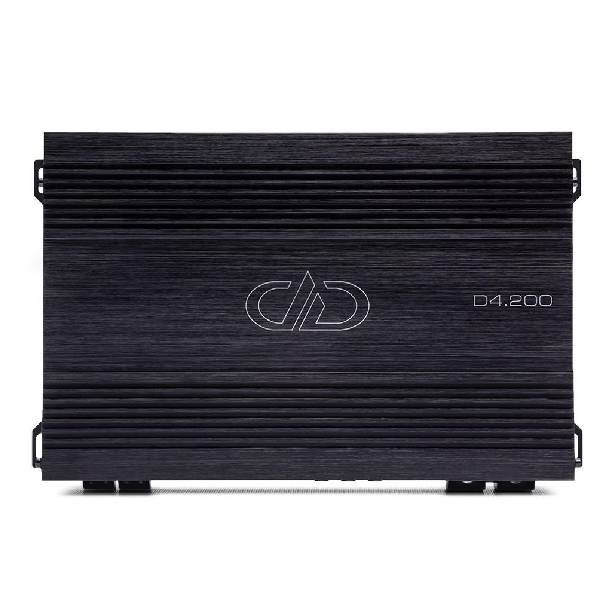 DD AUDIO 4 X 200W @ 4OHM, 4 X 370W @ 2OHM, 4 X 550W @ 1��, 10.5" X 7" X 2" (D4.200)